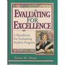 Evaluating for Excellence A Handbook for Evaluating Student Progress