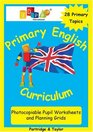 Primary English Curriculum Photocopiable Pupil Worksheets and Planning Grids