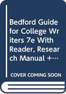 Bedford Guide for College Writers 7e 4in1 paper  Writing Guide Software