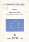 Emmanuel Levinas Anstosse fur eine Moraltheologie unserer Zeit