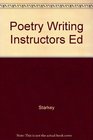 Poetry Writing Instructors Ed