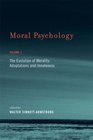 Moral Psychology, Volume 1: The Evolution of Morality: Adaptations and Innateness (Bradford Books)