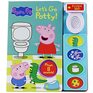 Peppa Pig  Lets Go Potty Interactive 5Button Potty Training Sound Book  PI Kids