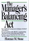 The Manager's Balancing Act