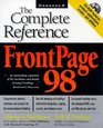 Frontpage 98 The Complete Reference