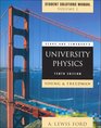 Sears and Zemansky's University Physics Mechanics Thermodynamics Waves Acoustics Chapters 121 Student Solutions Manual