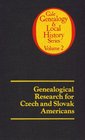 Genealogical Research for Czech and Slovak Americans
