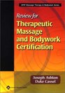 Review for Therapeutic Massage and Bodywork Certification