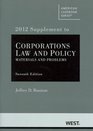 Corporations 2012 Law and Policy Materials and Problems
