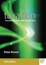Taxation 2005 Incorporating Finance Acts