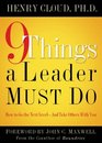 9 Things a Leader Must Do How to Go to the Next LevelAnd Take Others With You