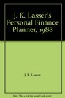 J K Lasser's Personal Finance Planner 1988