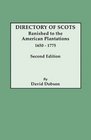 Directory of Scots Banished to the American Plantations 16501775 Second Edition