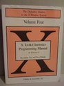 X Toolkit Intrinsics Programming Manual Volume 4