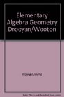 Elementary Algebra With Geometry