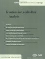 Frontiers in CreditRisk Analysis