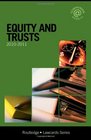 Equity and Trusts Lawcards 20102011