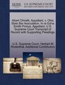 Albert Ohralik Appellant v Ohio State Bar Association In re Edna Smith Primus Appellant US Supreme Court Transcript of Record with Supporting Pleadings