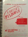 A Writer's Resource 4th Edition