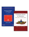 Common Errors in Statistics  Third Edition  Statistical Rules of Thumb Second Edition Set
