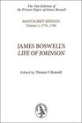 Boswell's Life of Johnson 17761780 v 3 Research Edition  Life of Johnson