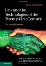 Law and the Technologies of the TwentyFirst Century Text and Materials