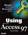 Using Microsoft Access 97