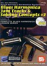 Blues Harmonica Jam Tracks  Soloing 2 Concepts Book/CD Set