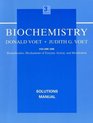Biochemistry Biomolecules Solutions Manual