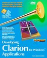 Developing Clarion for Windows Applications/Book and Disk