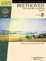 TWO SHORT PIANO SONATAS      OP49 BK/CD BEETHOVEN         SCHIRMER PERFORMANCE EDITIONS
