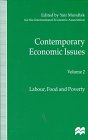 Contemporary Economic Issues Proceedings of the Eleventh World Congress of the International Economic Association Tunis  Labour Food and Poverty