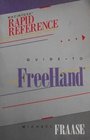 Rapid Reference Guide to FreeHand