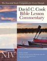 David C Cook's NIV Bible Lesson Commentary 200910 The Essential Study Companion for Every Disciple