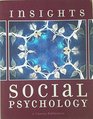 Insights Readings in Social Psychology