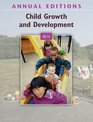 Annual Editions Child Growth and Development 10/11