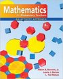 Math for Elementary Teachers An Activity Approach