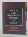 New York State administrative procedure and practice