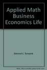 Applied Math Business Economics Life