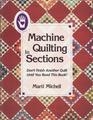 machine quilting in sections