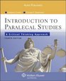 Introduction to Paralegal Studies A Critical Thinking Approach 4E