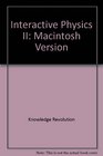 Interactive Physics Macintosh Version/Book and 2 Discs