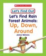 Let's Find Rain Forest Animals Up Down Around