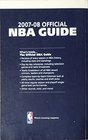 Official NBA Guide 200708