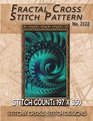 Fractal Cross Stitch Pattern No 2122