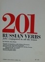 201 Russian Verbs fully conjugated in all the tenses