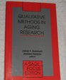 Qualitative Methods in Aging Research