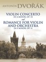 Violin Concerto in A Minor Op 53 and Romance for Violin and Orchestra in F Minor Op 11