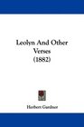 Leolyn And Other Verses