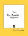 The Holy Sermon  Pamphlet